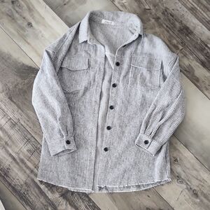 Lady E Button Up Top Xl